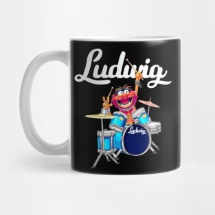 The Muppet Show Animal Playing Ludwig Drums Mug